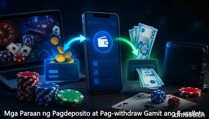 Mga Paraan ng Pagdeposito at Pag-withdraw Gamit ang E-wallets
